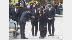 봉하 찾은 김기현 “통합 아쉬운 요즘…盧의 뜻 이정표로 삼자”