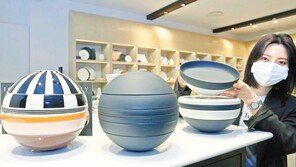 갤러리아百, 구형 모양 식기 ‘라불’ 선봬