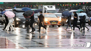 [날씨]26일 전국 또 ‘비’…수도권 5㎜ 미만·제주는 최고 80㎜