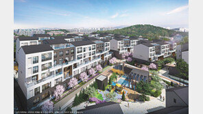 수원 서호지구 테라스하우스