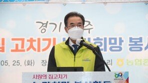 [포토]농협, 파주서 ‘사랑의 집고치기’ 봉사로 농촌에 희망 전달