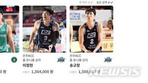 허웅·훈 형제 유니폼 경매 1000만원…유소년 기금으로