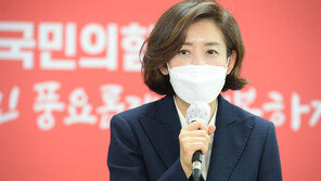 나경원, 이준석 겨냥 “특정 대권후보 친한 인물, 당 대표 안돼”