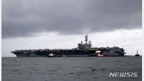 美 항모 로널드 레이건호 여름께 중동에 이동배치