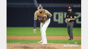 두산, NC행 이용찬 보상 선수로 투수 박정수 지명