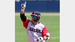 2회말 3타점 2루타 채은성 ‘화끈한 주말’