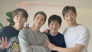 막내 태민 ‘현역 입대’에 모인 ‘예비역’ 샤이니…민호는 훈련소까지 동행