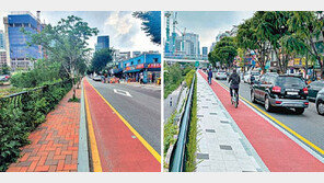 “청계광장~고산자교 12km, 자전거로 달려요” 