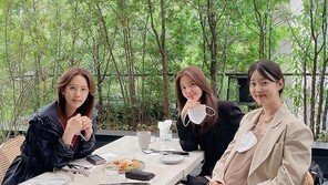 한지혜, 오현경·정시아 만났다 “아가 낳기 전에 부지런히”