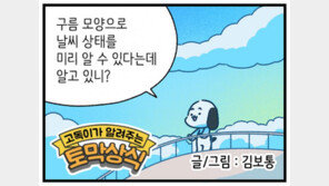 [신문과 놀자!/고독이의 토막상식]구름으로 보는 날씨