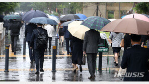 내일 또 비 온다…기온 내려가 더위 주춤