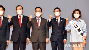 당심 50% 영남서 이준석만 ‘경제’ 외쳐…나·주는 ‘공세’ 몰두