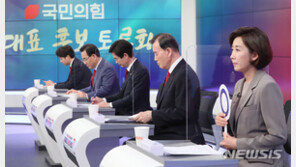국민의힘, 전대 흥행 콧노래…TV 토론회 시청률 치솟고 유튜브 영상 조회 53만건