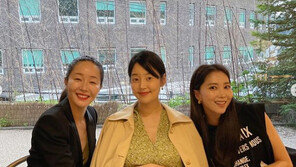 이번에는 오윤아·엄지원 만남…한지혜, 출산 전 바쁜 행보