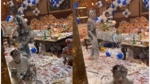 바닥·벽까지 케이크 범벅…노래방서 만취해 벌인 행동 ‘뭇매’