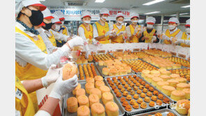 롯데 자이언츠 응원단, 사랑의 빵 나눔봉사