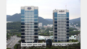 [포토]현대차 양재사옥 간판 교체… 영어 문구 삭제