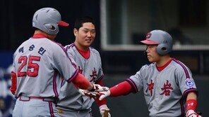 [포토] 비는 그쳤고 우리가 잘해야 될 때