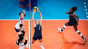 라바리니호, 최강 미국에 0-3 완패…VNL 6연패