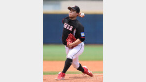 [포토] 김동주 ‘무사 만루 위기 넘긴다’