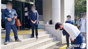 “생각 짧았다”…‘62명 사상’ 제주대 앞 사고 화물기사 법정서 눈물