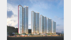 팔룡산 마주한 숲세권 아파트