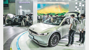 친환경차 한 자리에