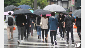 [날씨]내일 전국 종일 ‘비’…제주 산지 300㎜ 폭우, 수도권도 30~80㎜