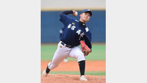 [포토] 박영현 ‘탈삼진 6개 무실점 호투’
