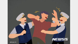 경찰이 건넨 마스크 던지고 침 뱉어…벌금 500만원