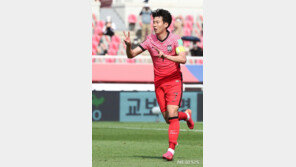 손흥민, 20개월 만에 A매치 골…에릭센 쾌유기원 ‘23’ 세리머니