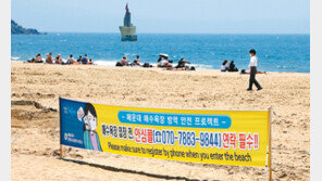 해운대해수욕장 코로나 예방 ‘안심콜’