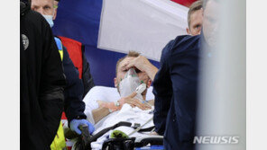 죽었다 살아난 덴마크 에릭센 “포기하지 않겠다”