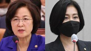 추미애 “출마 고민, 길게 안 가” 허은아 “꼭 나오셔서…”