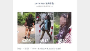 “외모 1위는 소장용”…여성 5000명 점수 매긴 中비디오아트 ‘뭇매’