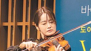 바이올리니스트 김봄소리 “전설들처럼… 선율에 오페라 무대의 우아함 담았죠”