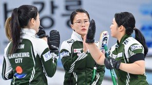 팀 킴, 컬링 국가대표 선발 1차대회 결승 진출…컬스데이와 우승 다툼