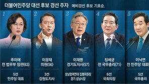 與경선 9명 레이스 돌입… “국민대표 200명과 살벌한 압박면접”