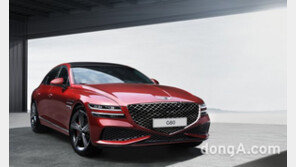 제네시스, ‘G80 스포츠’ 실물 공개… 역동적인 우아함 표현