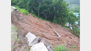 광양시 “산사태 현장 매몰 주민 생존, 통화로 확인”