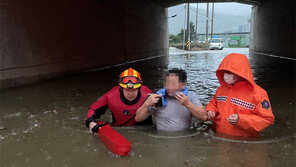 광양 290mm 물폭탄에 뒷산 와르르