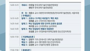 의학한림원, ‘코로나 백신 정말 맞아야하나?’ 포럼 개최