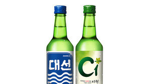 소주 출고가 올랐다, 대선소주 66.8·시원소주 46.8원↑