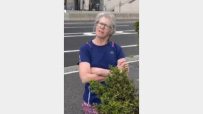 목줄 안한 개에 “이리 와” 차도로 유인한 美 여성 논란