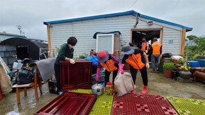 해남 수해복구 ‘구슬땀’