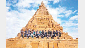 덴마크에 세계서 가장 높은 모래성