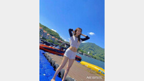 달수빈, 여름 더위도 놀랄 시원한 패션 #닭살은비밀