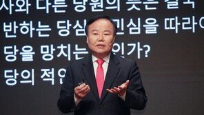 김재원 “추미애 지지가 역선택? 秋는 뭐가 되나”