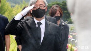 최재형 전 감사원장, 거수경례로 정치참여 선언 [청계천 옆 사진관]