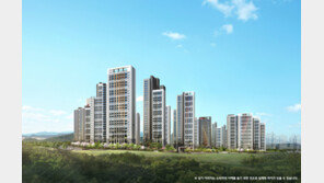   ‘힐스테이트 용인 고진역’ 전용 59㎡B 타입, 14일 1순위 기타지역 청약접수